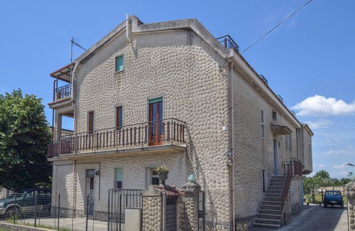 Sellia Marina Apartment | Look forward to a beautiful view of the countryside on vacation in this vacation apartment.