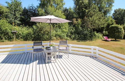 Marup House | Look forward to a vacation with your own sauna in this vacation home near the sea!