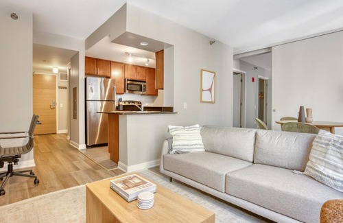 Downtown Chicago Apartment | Loop 1BR w gym pool lounge 1 block from L CHI-700