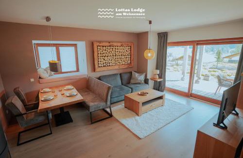 Weissensee Apartment | Lottas Lodge am Weissensee - Exklusive Ferienwohnung mit privatem Seezugang