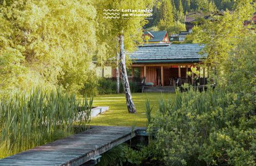 Weissensee Apartment | Lottas Lodge am Weissensee - Exklusive Ferienwohnung mit privatem Seezugang