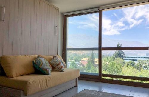 Apoquindo Apartment | Lotus Blanc Studio- w/Mountain View, Pool and Gym