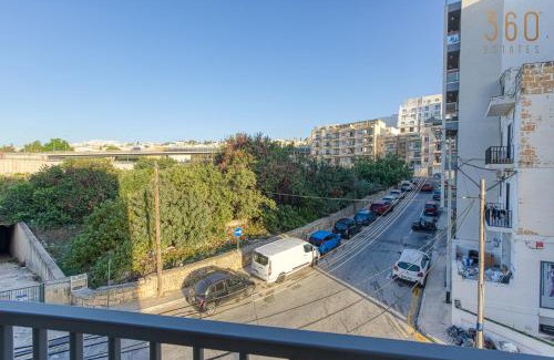 Gzira Apartment | Lovely 1BR Apt with private balcony in Gzira by 360 Estates