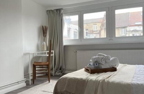 Anderlecht Apartment | Lovely 2-bedroom Duplex w/ balcony in Brussels