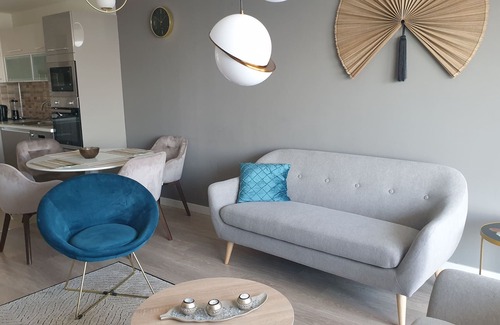 Skopje Region Apartment | Lovely 2 bedroom holiday home, stunning view, own parking, pool..