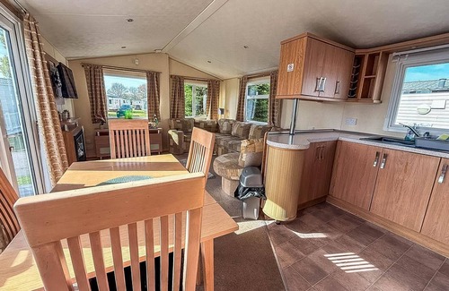 Louth House | Lovely 6 berth caravan with decking at Sunnydale Holiday Park ref 35130SD