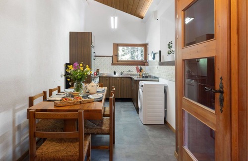 Mesocco Apartment | Lovely apartment for 3 guests with WIFI, TV, patio, pets allowed and parking