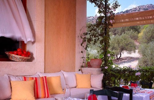 Katalagari Village Apartment | Lovely apartment for 3 guests with WIFI, A/C, pool, TV, balcony and panoramic view