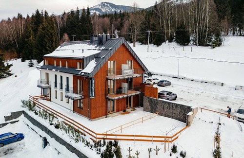 Dolni Morava Apartment | Lovely apartment for 5 guests with WIFI, TV, terrace and parking