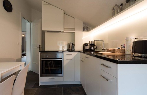 Saas-Balen Apartment | Lovely apartment for 10 people with WIFI, TV, balcony and pets allowed