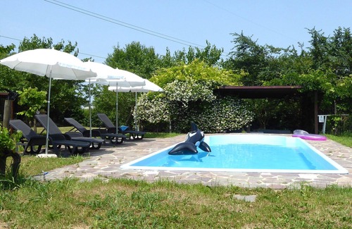 Silea House | Lovely apartment in villa for 10 people with WIFI, A/C, pool, terrace and parking