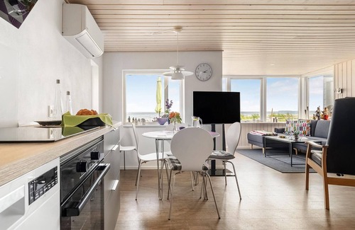 Bjert House | Lovely home in Bjert with kitchen