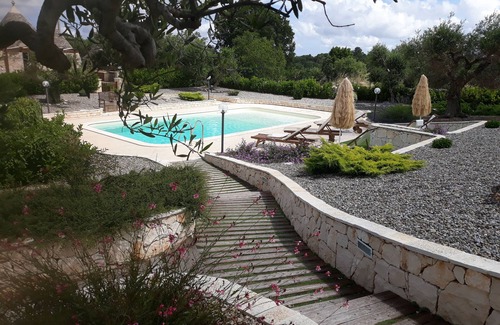 Martina Franca Villa | Lovely Trullo, with private pool, with beautiful gardens, close to Alberobello.