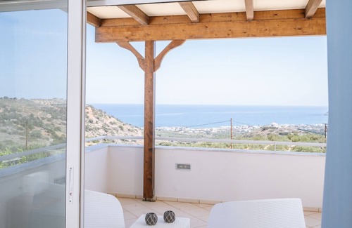 Milatos Villa | Lovely Villa Poseidon with private pool, large garden, sea views, East Crete