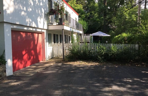 Angell Apartment | Lower level apartment accessed by patio door. Walk to, Downtown, Pet friendly.