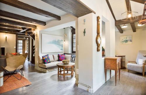 Garos House | Luderna - Casa con terraza dera Aubeta