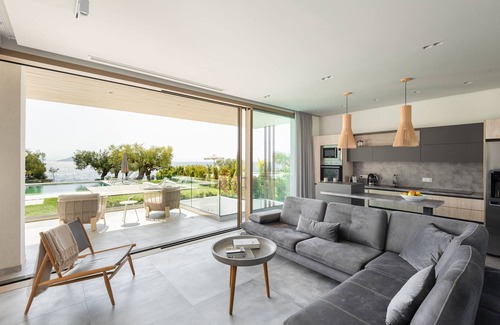 Elia Nikitis Villa | LuriaHomes - Villa C with an amazing private beach in the aegean sea - lux villa