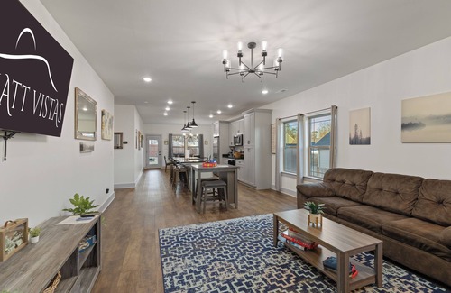 Rossville House | Lux Twin Homes 6bd/4ba Sleeps 18+people-20m to -Chatt Vistas