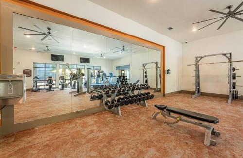 Leander Apartment | Luxe 2B/2B Getaway - Pool, Gym, Garage, Pet Wash