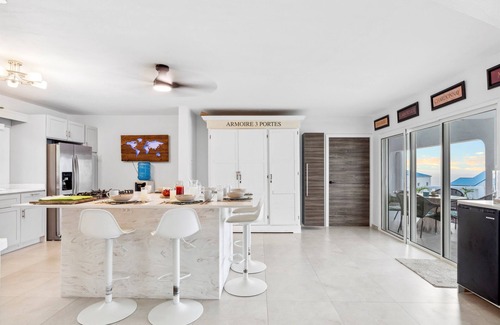 Dawn Beach Estates Villa | Luxe 3BR Villa: Pool & Sweeping Ocean Views