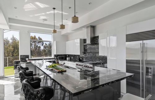 Woodland Hills Villa | Luxe 8000 sqft w/2 Pools, Sauna, Putting Green, Game Room | Alta Vista Estate