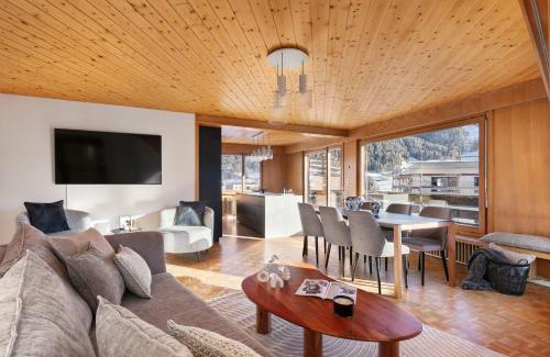 Davos Apartment | Luxe Davos Residence with Views Private Balcony