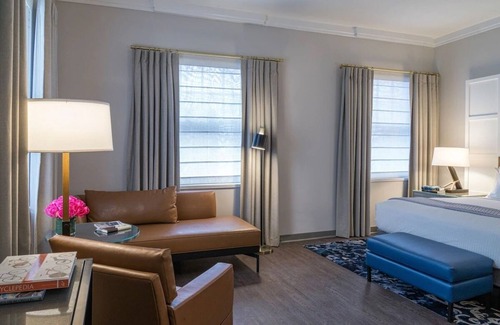 Downtown Portland Hotel | Luxe Downtown Stay: Iconic Ambiance + Urban Views | Near Japanese Garden & PSU