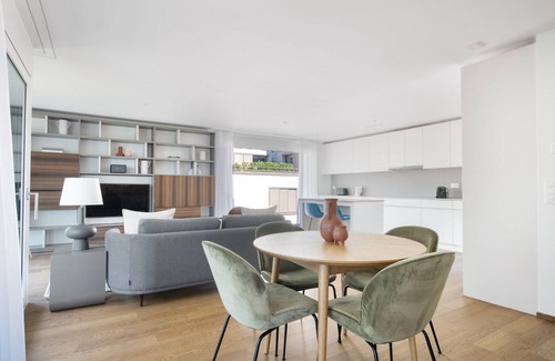 Escher Wyss Apartment | Luxe Escher Wyss 2BR w/Storage & W/D, nr Station, by Blueground