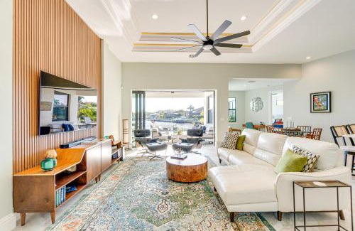 Punta Gorda House | Luxe Home in Punta Gorda with Pool Canal Views!