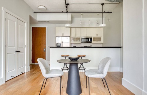 Historic Downtown Apartment | Luxe Jersey City 1BR w/Doorman, Gym & W/D, nr Shuttle, by Blueground