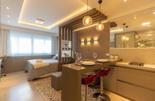 Matriz Apartment | Luxuoso Apto Batel Em Frente Ao Shopping Curitiba - Piscina, Sauna e Academia