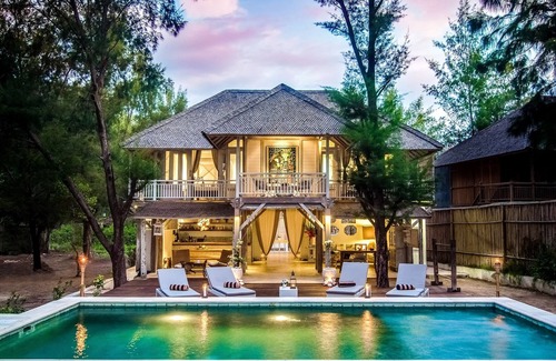 Gili Trawangan Villa | LUXURIOUS 4BR Villa, West Coast Of Gili Trawangan! - BEST SNORKELING SPOT!