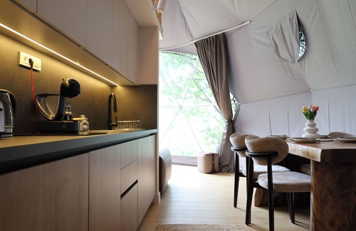 Kotor Municipality House | Luxurious Charming Glamping with Seaview in Kotor Bay and Chestnut Forest