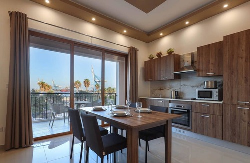 Birzebbuga Apartment | Luxurious Duplex Seafront Apt With Amazing Views
