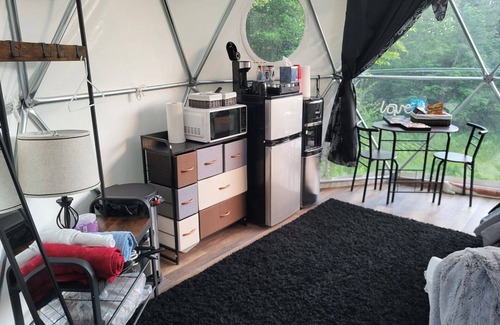 Parksville RV Rental | Luxurious Glamping Dome Oasis in the Heart of The Catskills, 1.5 HR from NYC.