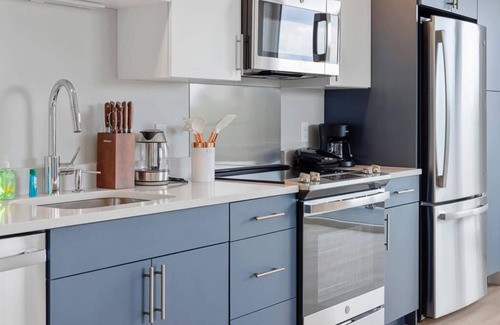 Watertown Apartment | Luxurious&modern with balcony on the charles River