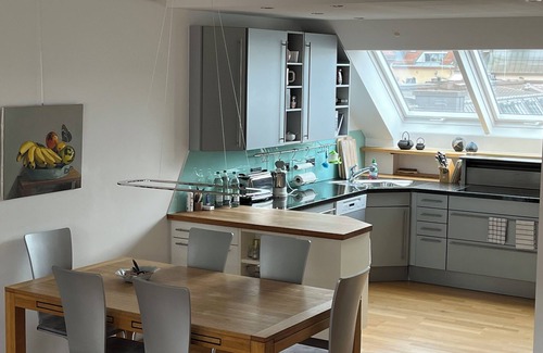 Ludwigsvorstadt House | Luxurious penthouse in the heart of Munich, 200 sqm, 3 bedrooms, 3 bathrooms