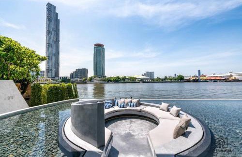 Bang Lamphu Lang Apartment | Luxurious River View chao phraya river