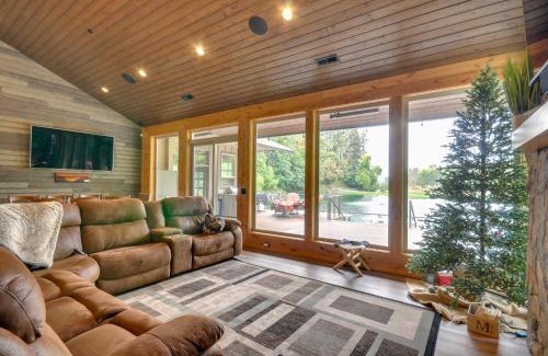 Ridgefield House | Luxurious Waterfront Retreat with Private Pond!