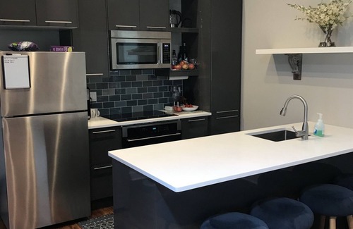 Rochester Apartment | Luxury 1 bedroom apt in historic Penfield house w Private Garage - Apt #5