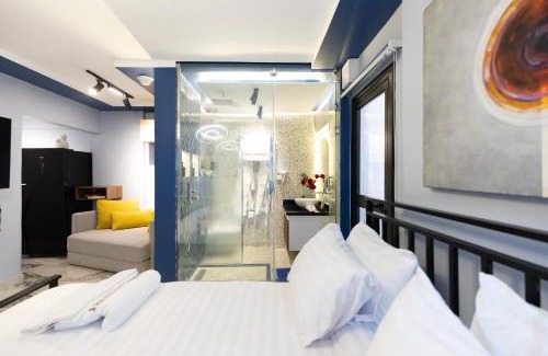 Heliopolis Apartment | Luxury 1BD Studio wz Jacuzzi 5min to Airport, Massager