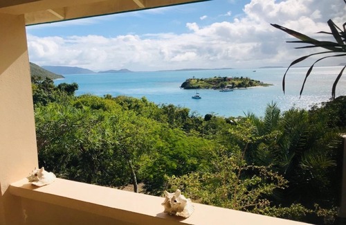 Great Camanoe Island House | Luxury 3BR old world waterfront estate with a boat and SUV.