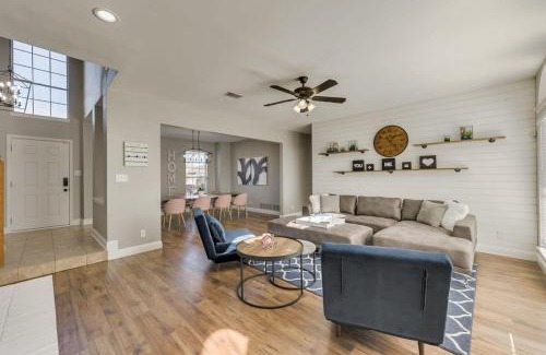 Rowlett House | Luxury 5 BR Jacuzzi Gym Near Lake for large Fam