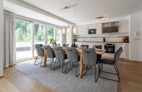 Viehhofen Apartment | Luxury apartment near slopes with large terrace