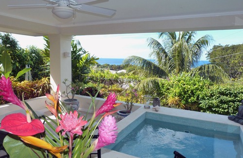 Lower Carlton Beach Apartment | luxury apartment with plunge pool, (sole use) terrace and sea views