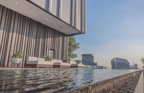 Makkasan Condo | Luxury Apt. Free Pickup Siam/Central Embassy 无边泳池