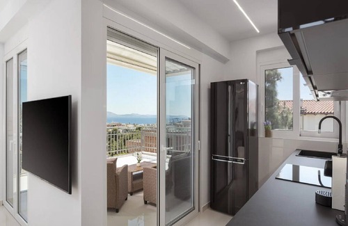 Varkiza Villa | Luxury Athens Apartment | Penthouse with Private Terrace with Breathtaking Sea.