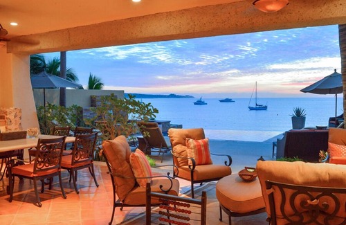 El Medano Ejidal Villa | Luxury Beachfront Villa at Medano Beach 4BR 4.5BA At Hacienda Beach Club