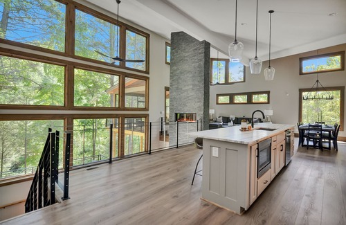 Ellijay Cabin | Luxury Cabin w/Private Waterfall, Hot Tub, Fire Pit & More