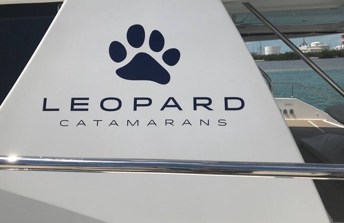 Flag Hill Boat Rental | Luxury Catamaran with Four Bedrooms, Fwd and Aft Deck, Private Patio, Swim Lift.